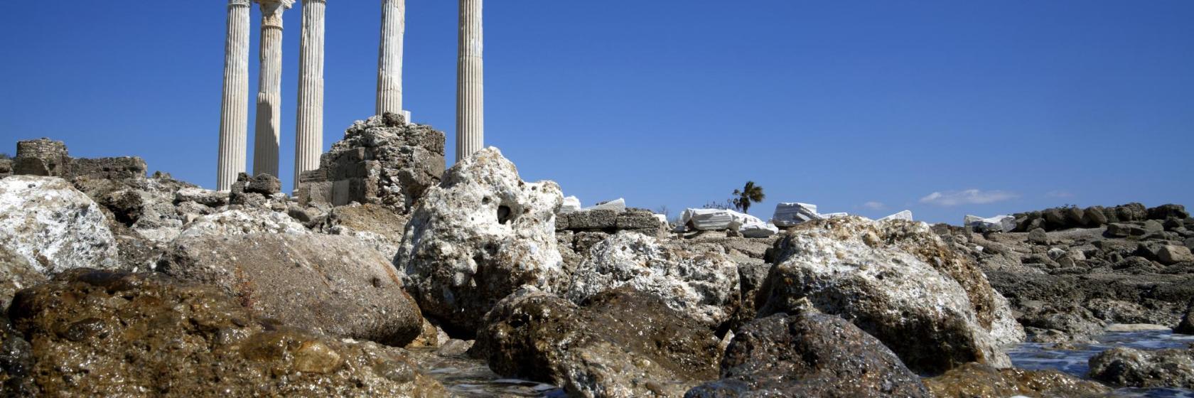 Ruiny starożytnego miasta Side